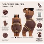 One-piece Hip Lifting Seamless Body Shaper Ladies Corset Waist Belly Pants - Image 2