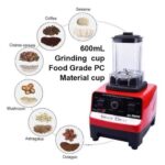SILVER CREST 2L Industrial 8500W Food Crusher Blender With 2 Jar - Black/Red - Image 3